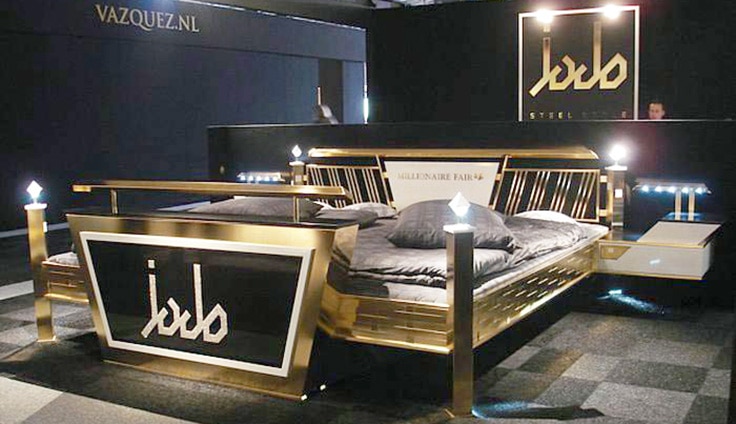 Jado-Steel-Style-Gold-Bed
