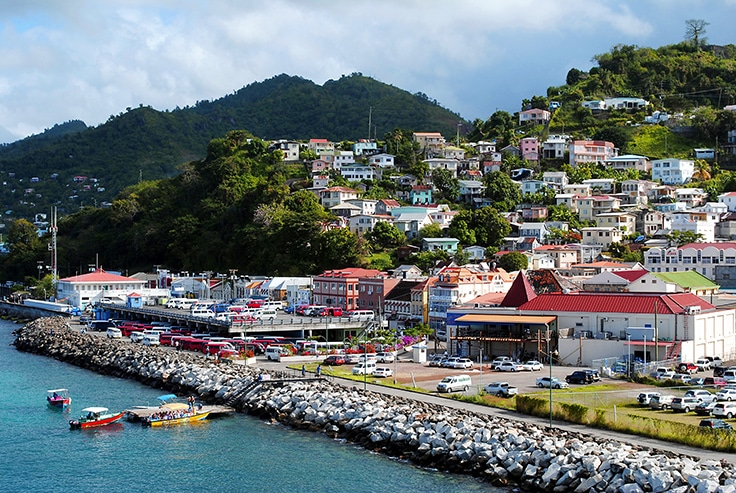 St George's harbour Grenada