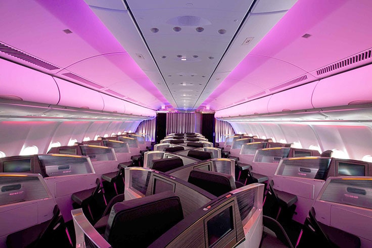 Virgin Atlantic's New Upper Class Cabin