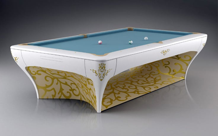 Luxury-Billiard-Pool-Table-Gold