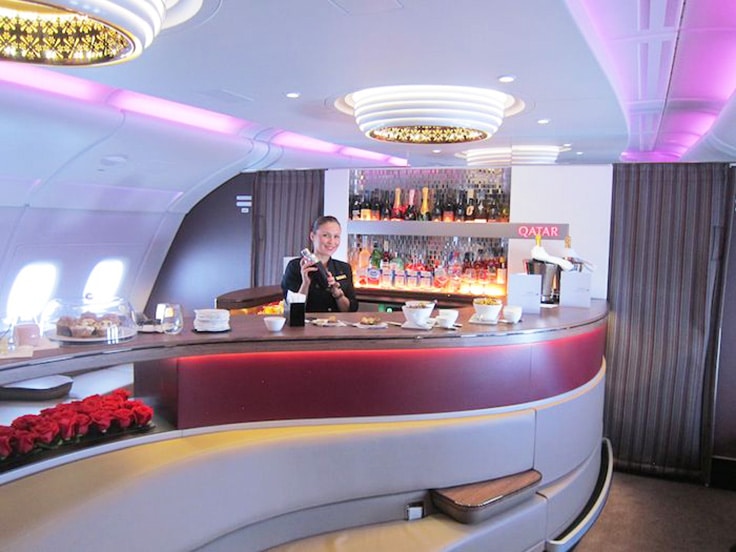 Qatar-Airways-A380-First-Class-Onboard-Bar