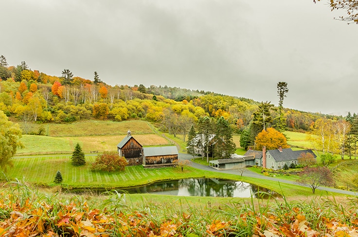 Vermont Countryside in Autumn
