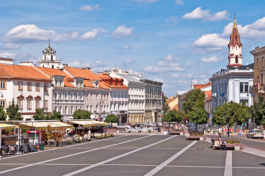 Vilnius City Town Hall Square