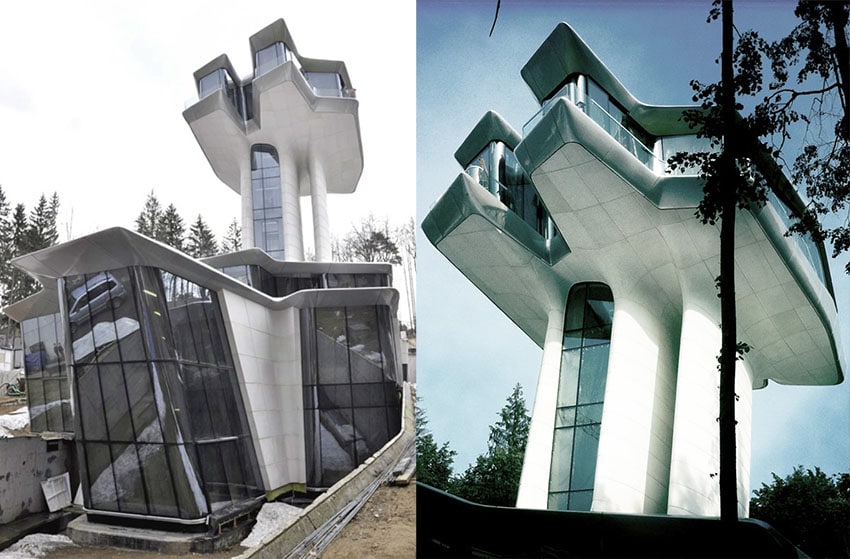 Naomi Campbell's Spaceship House (Moscow)